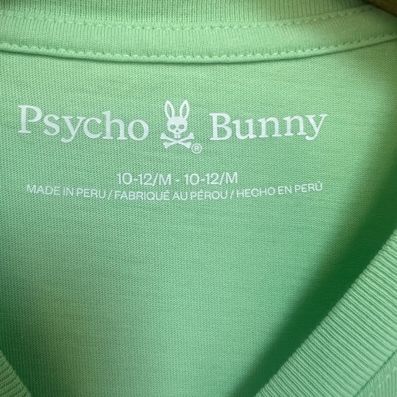 Psycho Bunny Mint Green Embroidered Logo Short Sleeve Crewneck T-Shirt - Picture 4 of 9